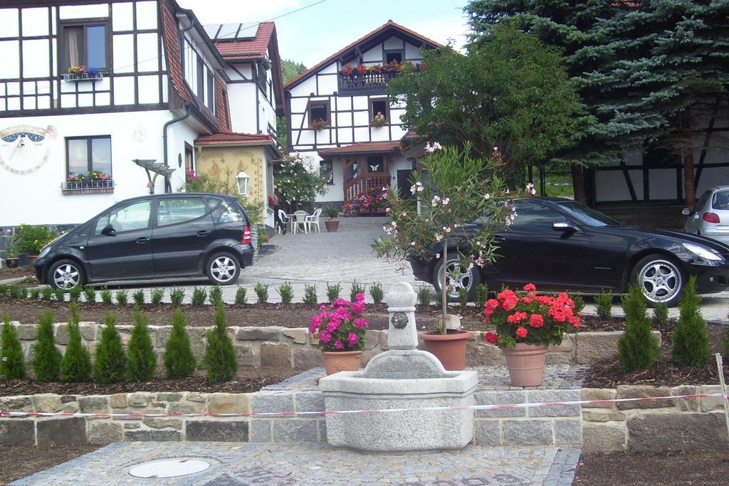 Ferienwohnung Dietlinde Bad Blankenburg Phòng bức ảnh